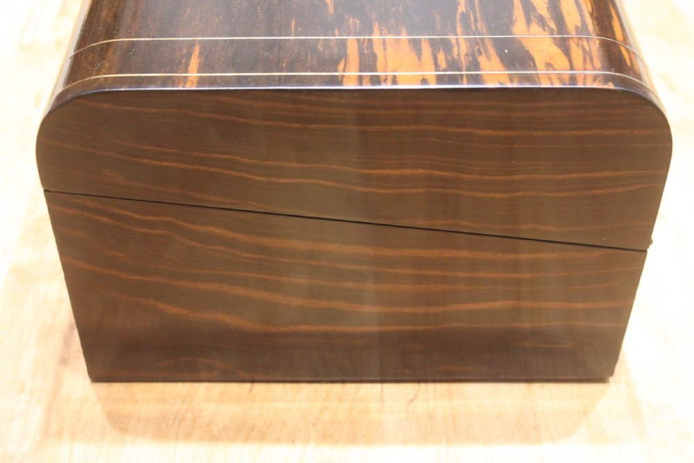An exceptional quality Victorian coromandel writing slope View V