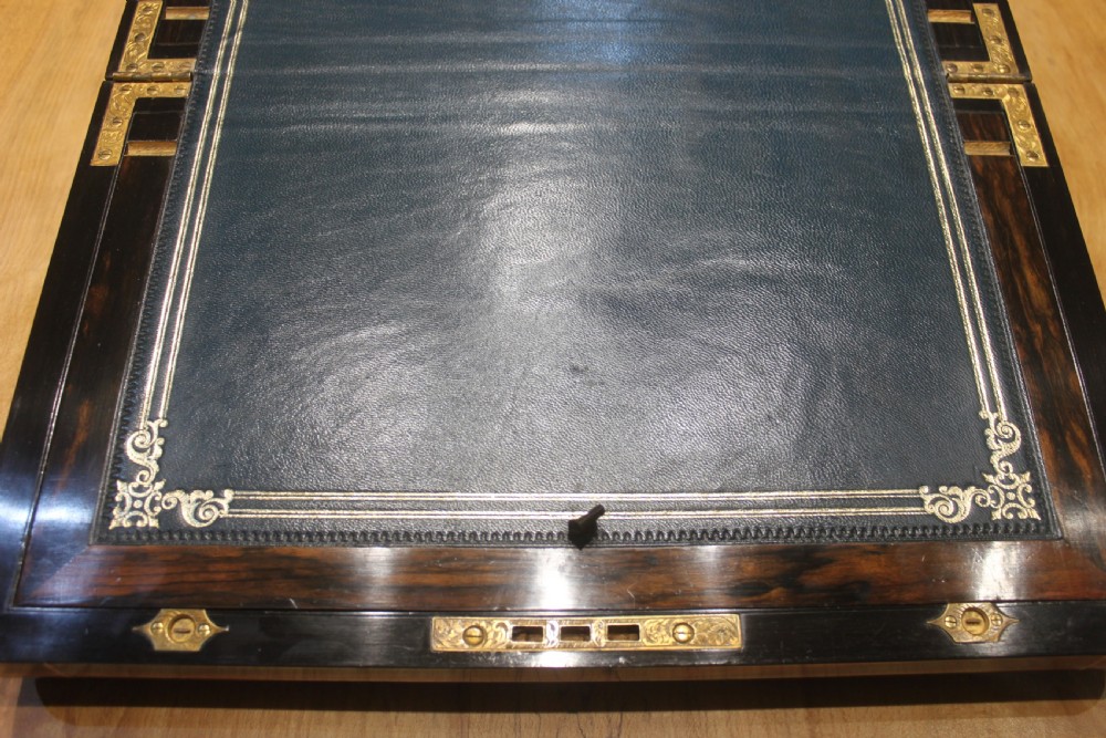 An exceptional quality Victorian coromandel writing slope View VII