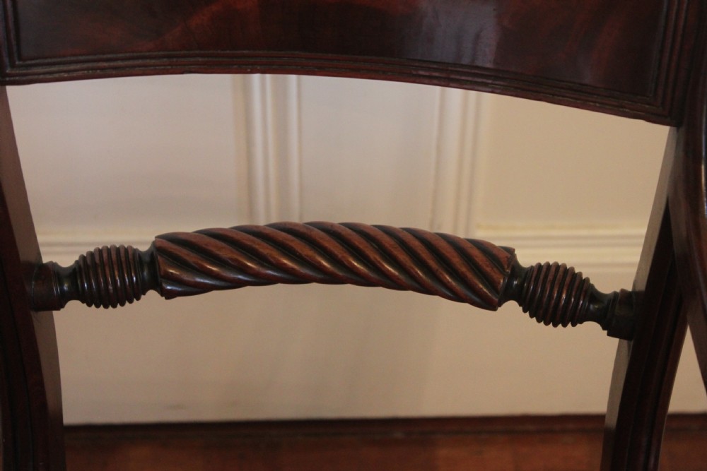 Regency rope back armchair View II