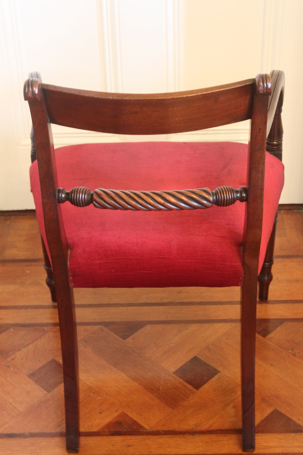 Regency rope back armchair View IV