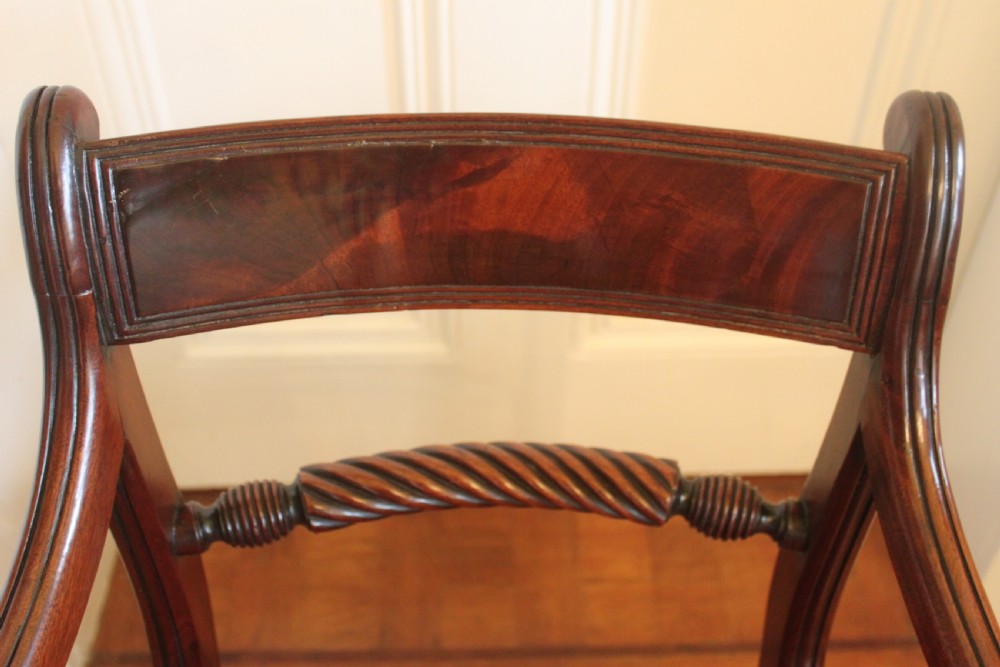 Regency rope back armchair View VI