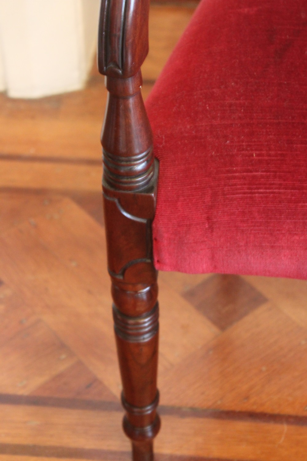 Regency rope back armchair View VII