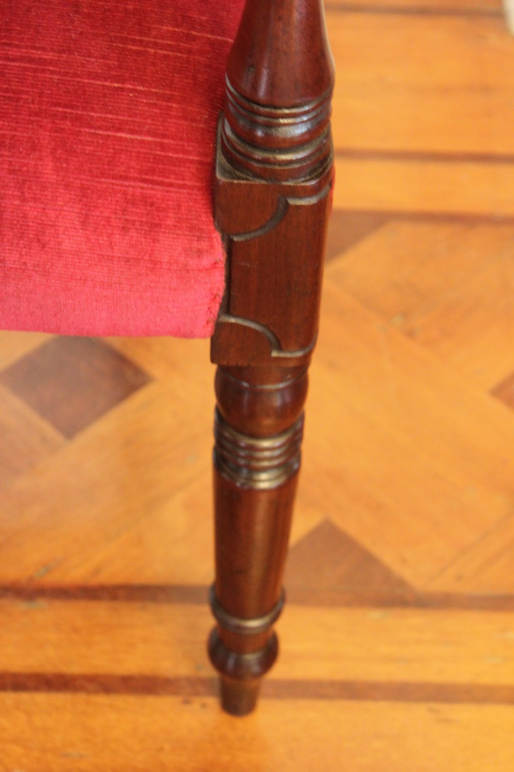 Regency rope back armchair View VIII