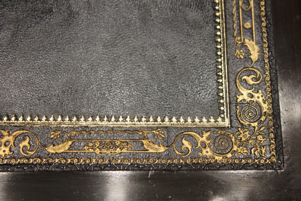 Burr walnut writing slope with Bramah lock & key View VII