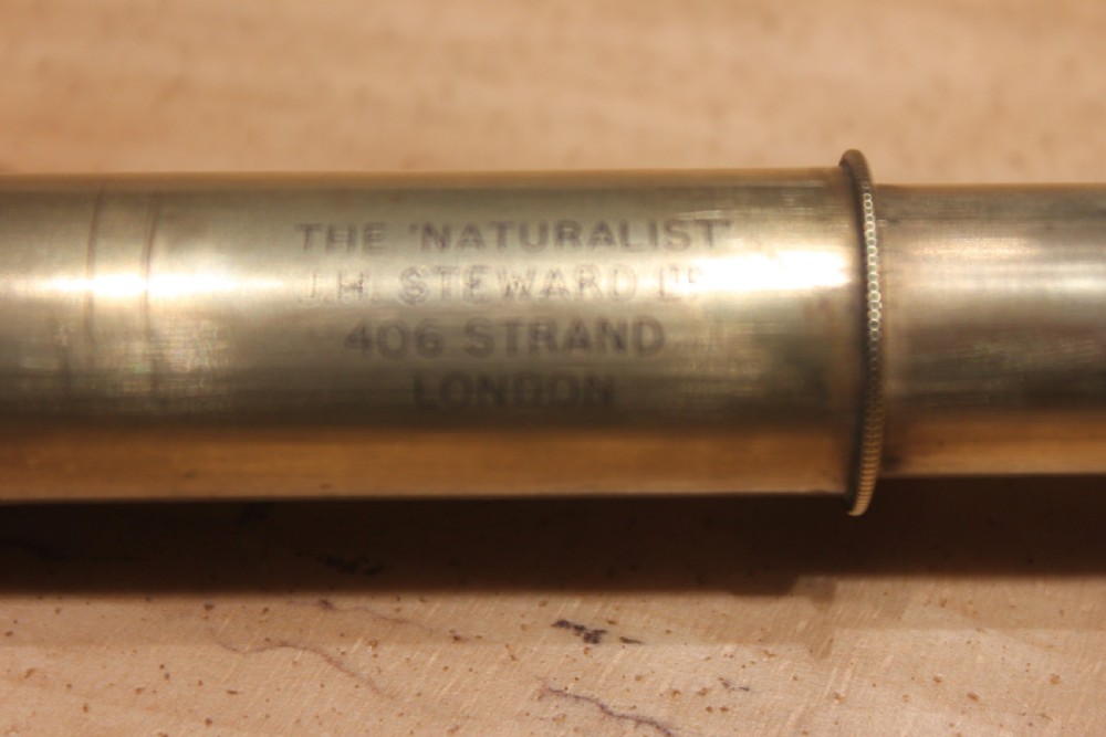A small pocket Naturalist telescope by J H Steward Ltd, London View VII