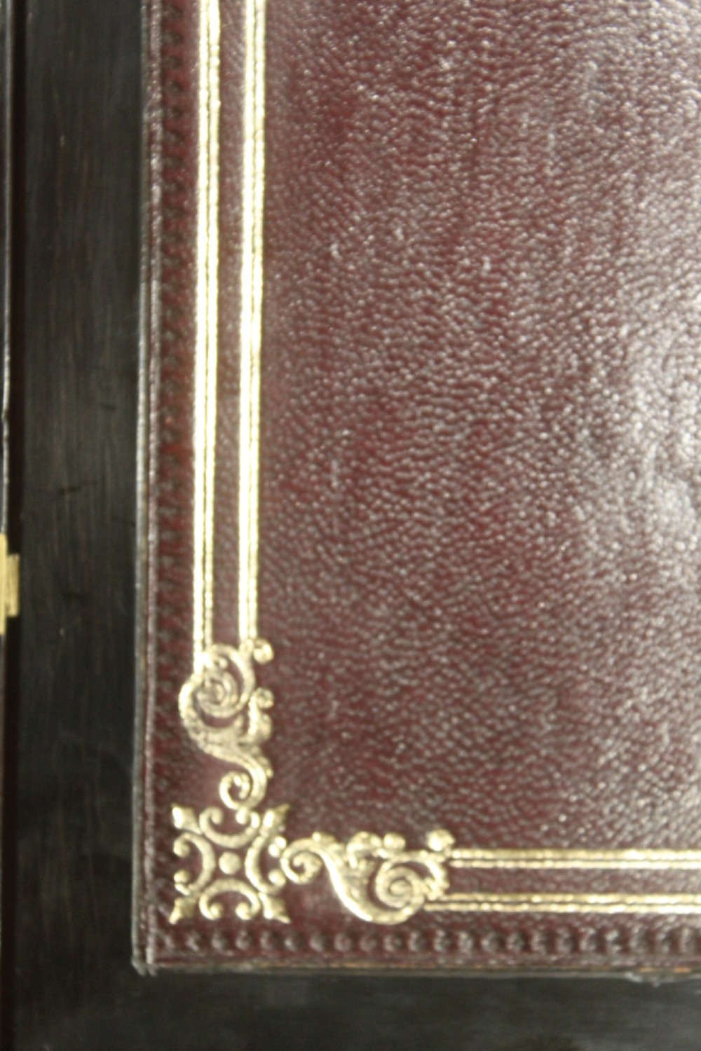 A Victorian burr walnut writing slope with secret drawers View XII
