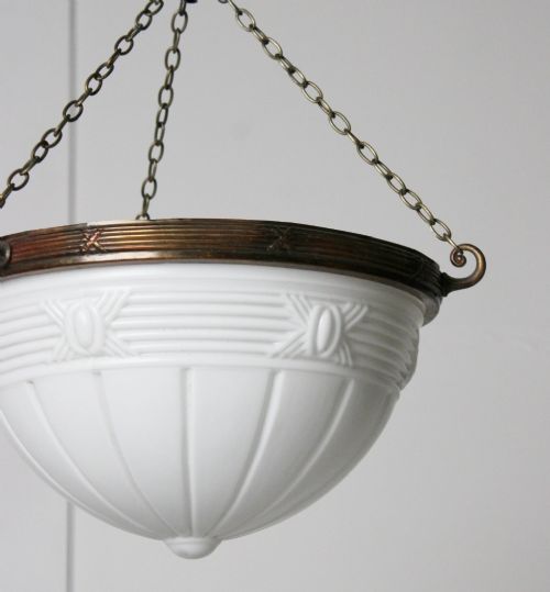 XL OPALINE PLAFONNIER PENDANT LIGHT - ADDITIONAL PHOTO 2