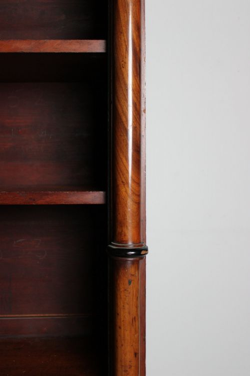 LARGE 19TH CENTURY OPEN BOOKCASE - ADDITIONAL PHOTO 1