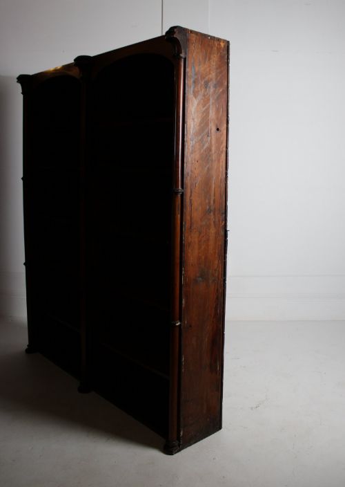 LARGE 19TH CENTURY OPEN BOOKCASE - ADDITIONAL PHOTO 7