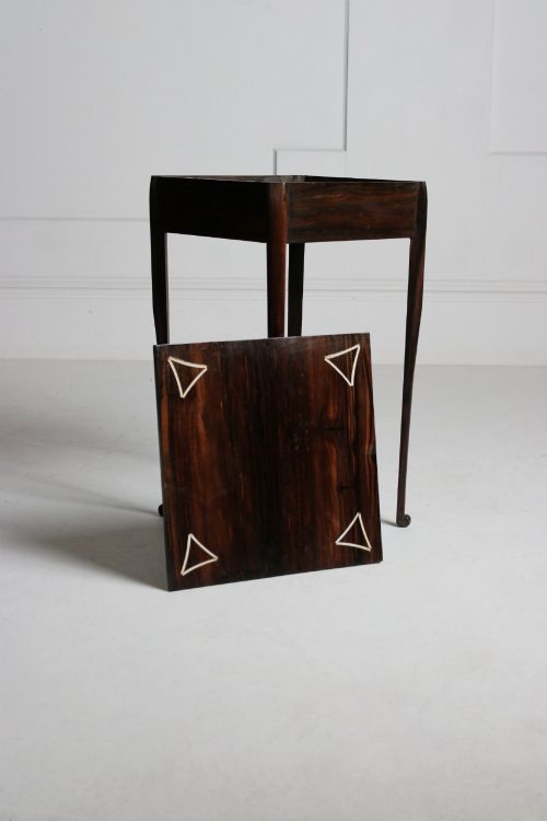 INLAID COROMANDEL SIDE TABLE - ADDITIONAL PHOTO 4