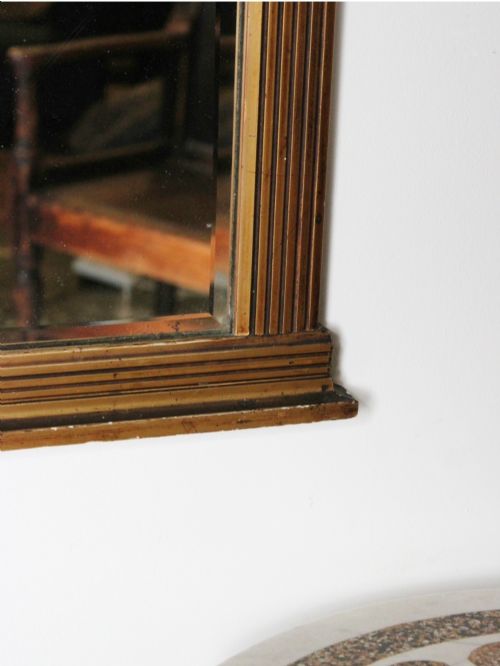 EARLY 19TH CENTURY REEDED PIER MIRROR - ADDITIONAL PHOTO 4
