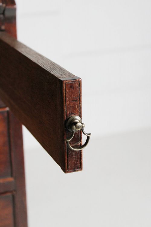 GEORGE III FALL FRONT BUREAU - ADDITIONAL PHOTO 2