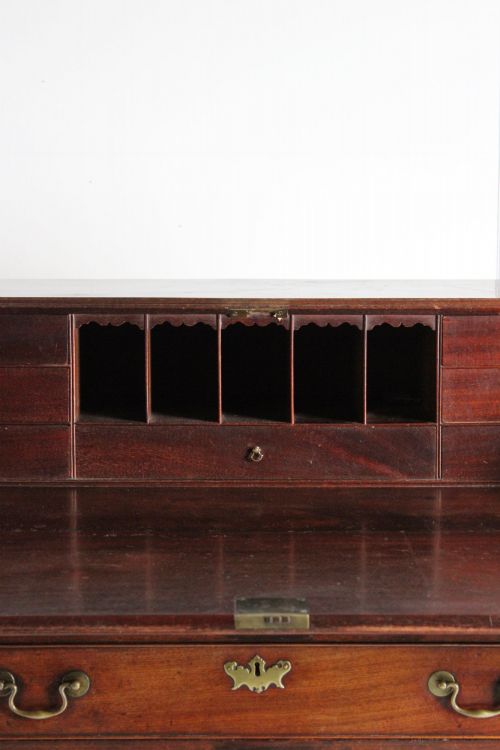 GEORGE III FALL FRONT BUREAU - ADDITIONAL PHOTO 4