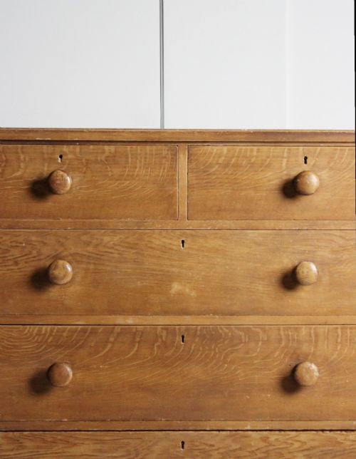PINE DRAWERS IN ORIGINAL PAINT 19TH CENTURY - ADDITIONAL PHOTO 1
