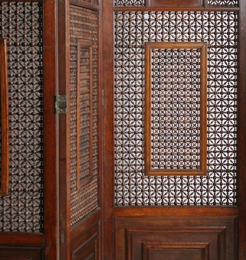 LARGE MASHRABIYA FOUR PANEL ROOM DIVIDER - ADDITIONAL PHOTO 4