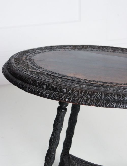 ANGLO INDIAN SIDE TABLE - ADDITIONAL PHOTO 2