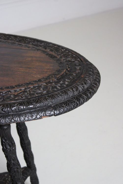 ANGLO INDIAN SIDE TABLE - ADDITIONAL PHOTO 5
