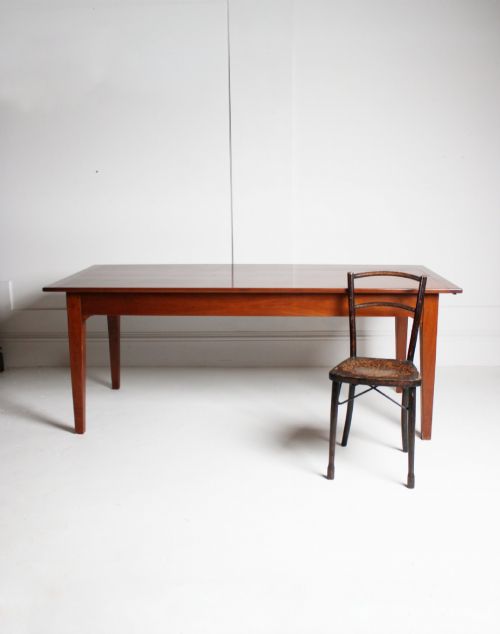 LARGE CHERRYWOOD DINING TABLE - ADDITIONAL PHOTO 1