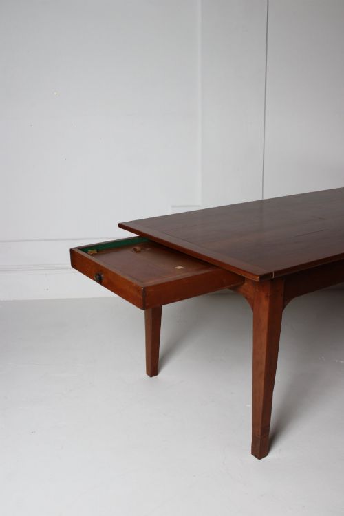 LARGE CHERRYWOOD DINING TABLE - ADDITIONAL PHOTO 4