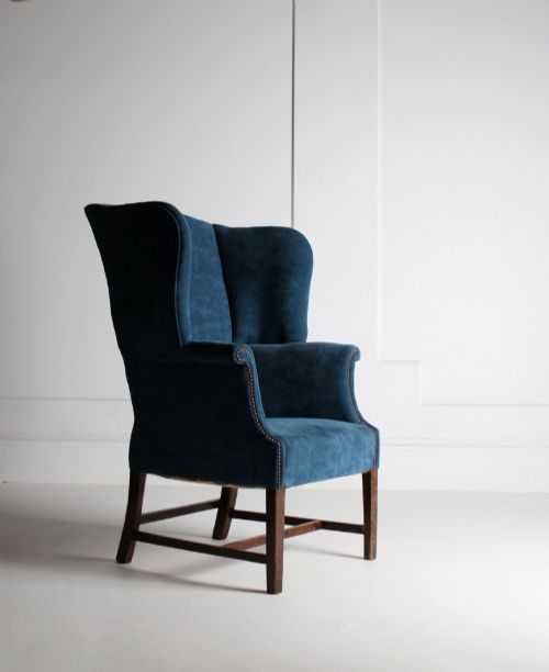 WINGBACK ARMCHAIR EARLY 20TH CENTURY