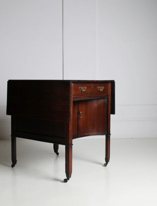 GEORGE III WRITING DESKSIDE TABLE - ADDITIONAL PHOTO 1
