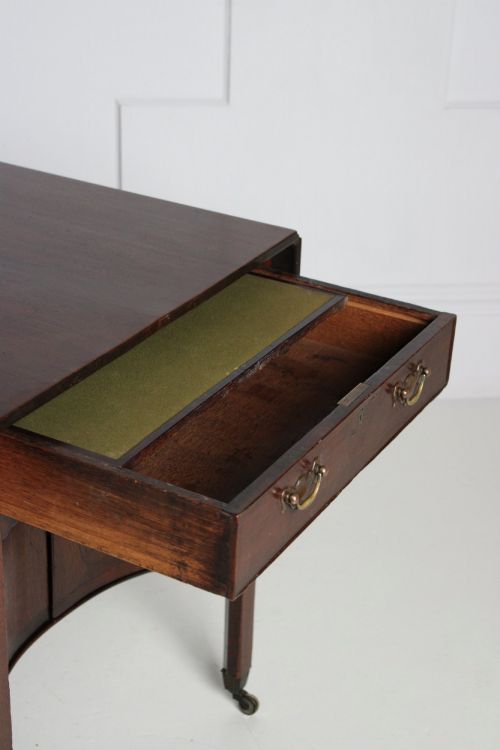 GEORGE III WRITING DESKSIDE TABLE - ADDITIONAL PHOTO 3