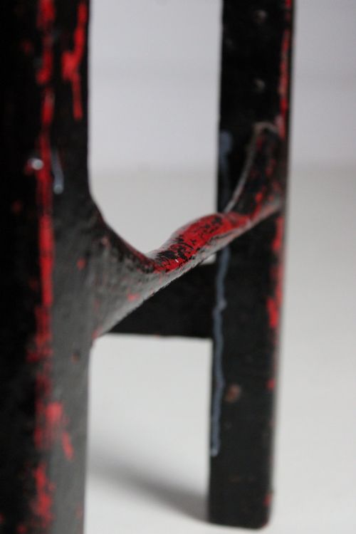 PAINTED PINE PRIMITIVE IRISH CHAIR - ADDITIONAL PHOTO 3