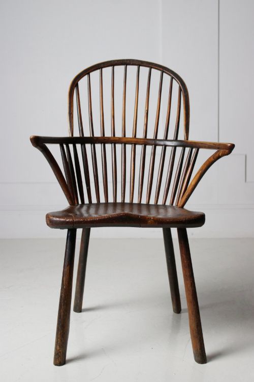 18TH CENTURY VERNACULAR WINDSOR ARMCHAIR - ADDITIONAL PHOTO 5