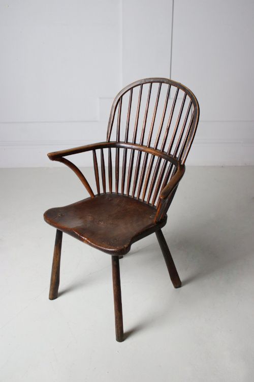 18TH CENTURY VERNACULAR WINDSOR ARMCHAIR - ADDITIONAL PHOTO 7