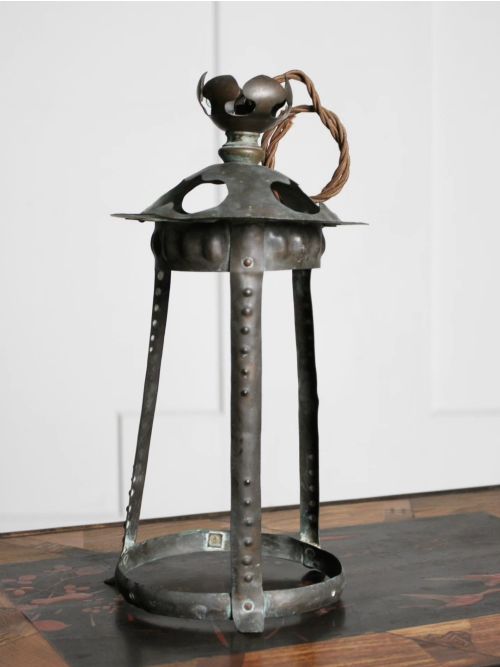 Arts & Crafts Copper Porch Light