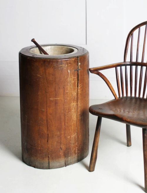 Floor Standing Pestle & Mortar Late 19th Century