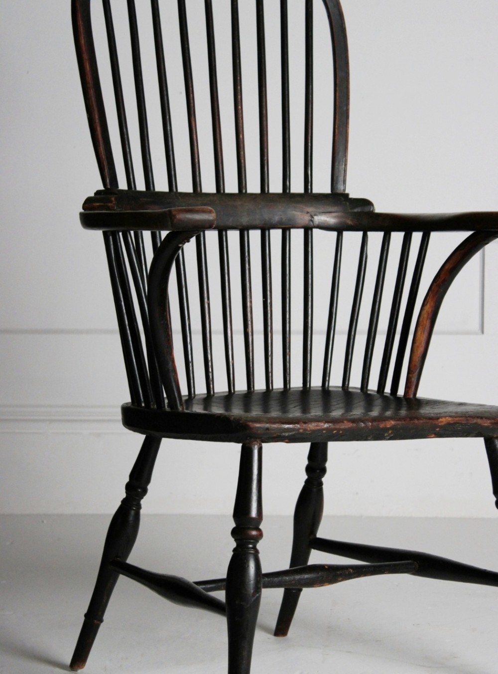 Early 19th century high back Windsor armchair View VI
