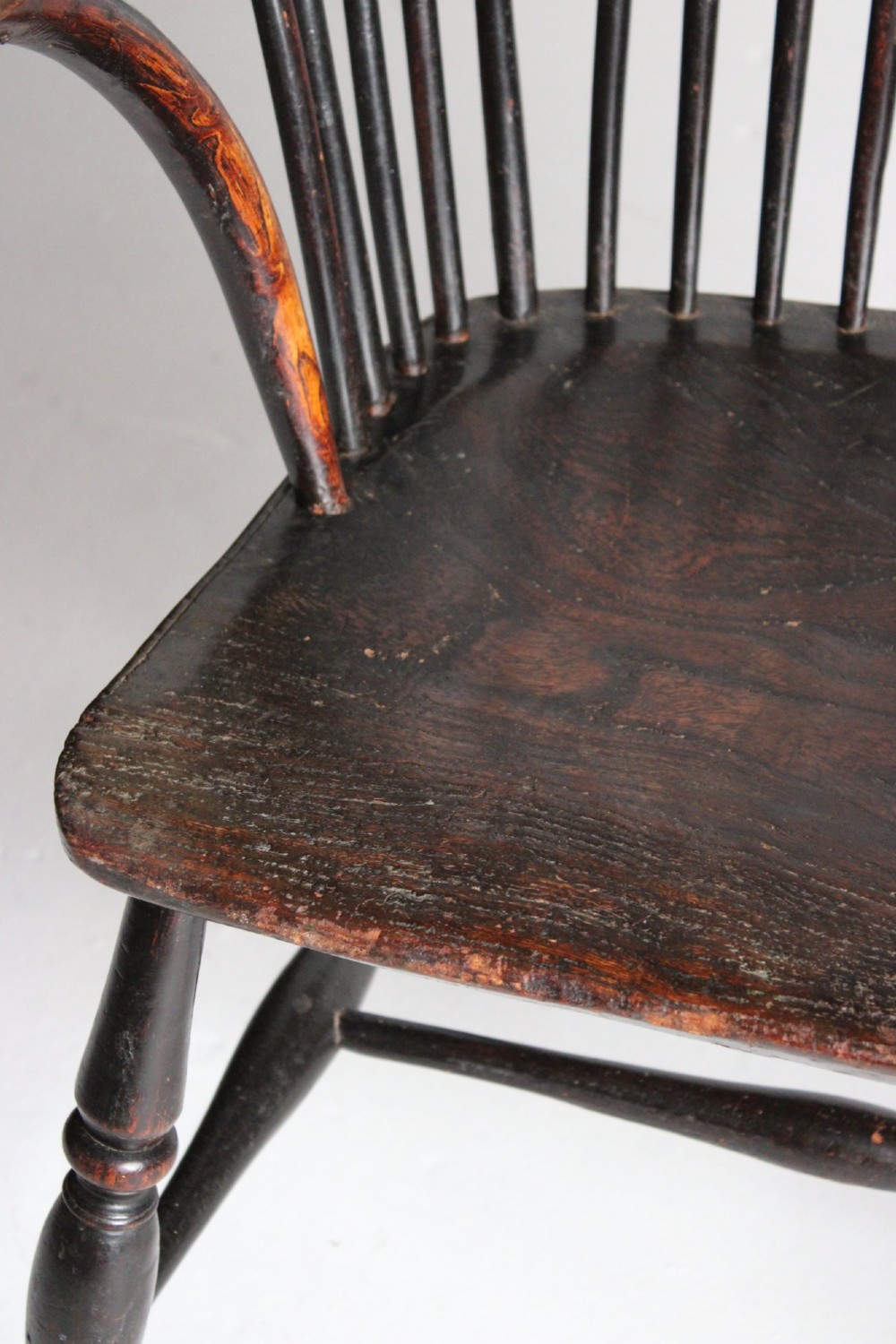 Early 19th century high back Windsor armchair View IX