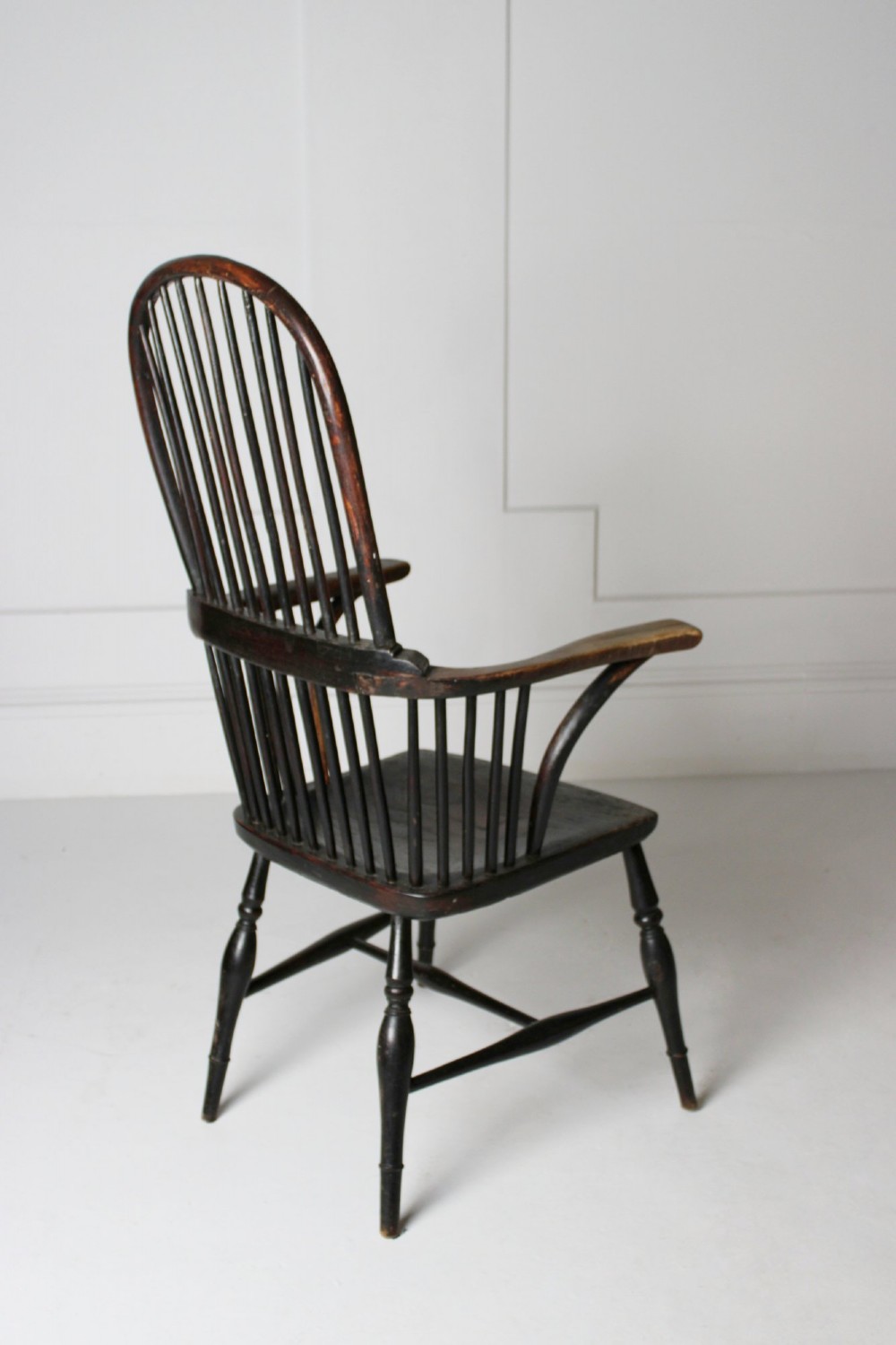 Early 19th century high back Windsor armchair View X