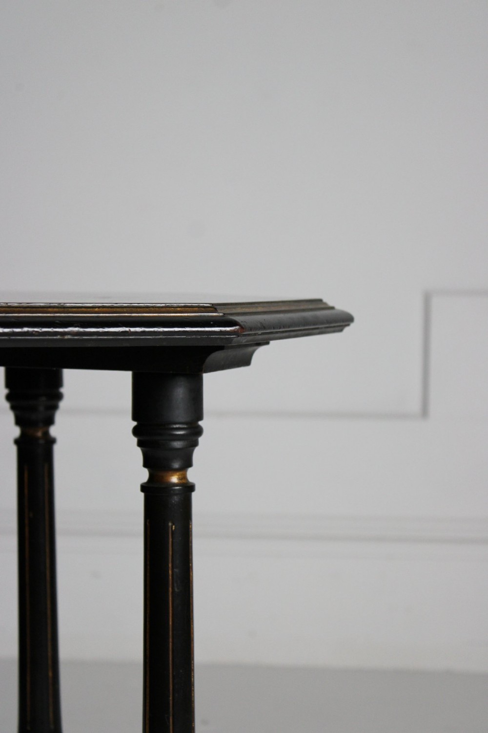 19th century ebonised occasional table attributed to Gillows View III