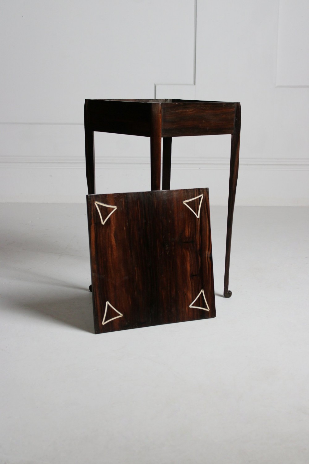 Inlaid coromandel side table View V
