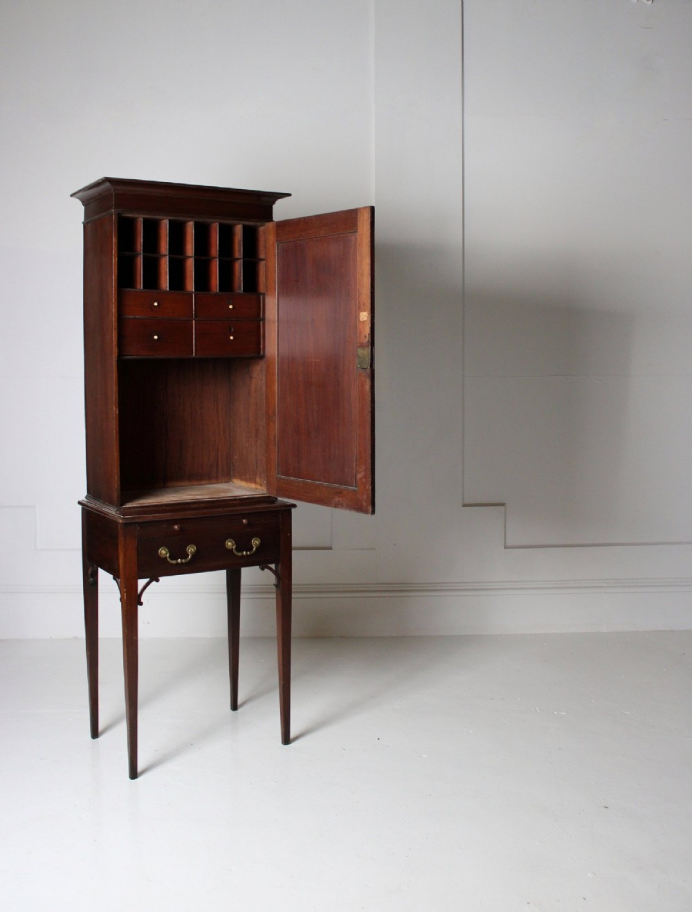 Estate made writing desk on stand