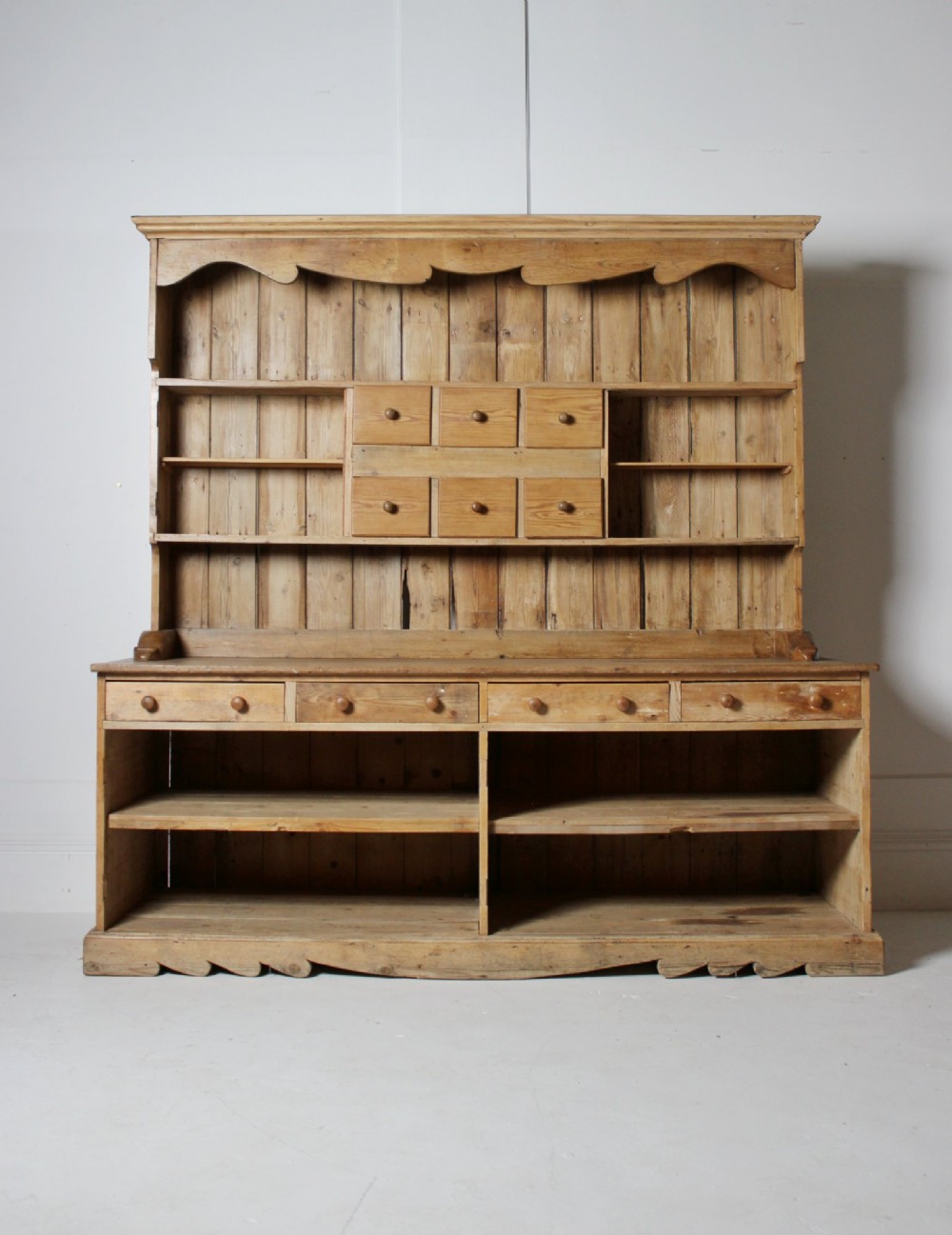 Large pine farmhouse dresser