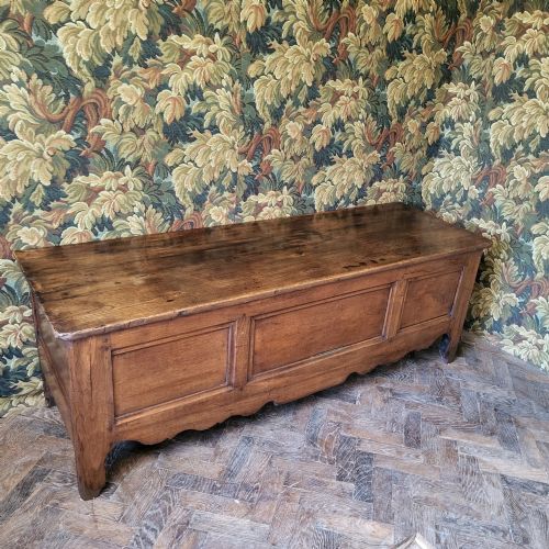 LOW FRENCH CHESTNUT COFFER