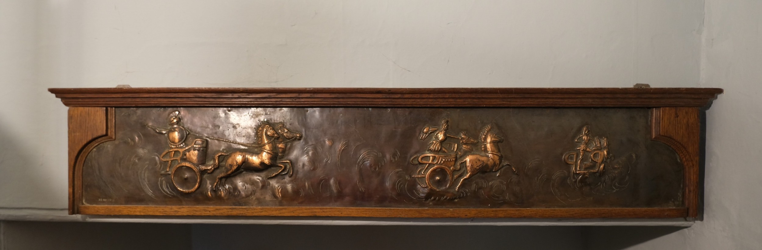 Copper Repousee Frieze