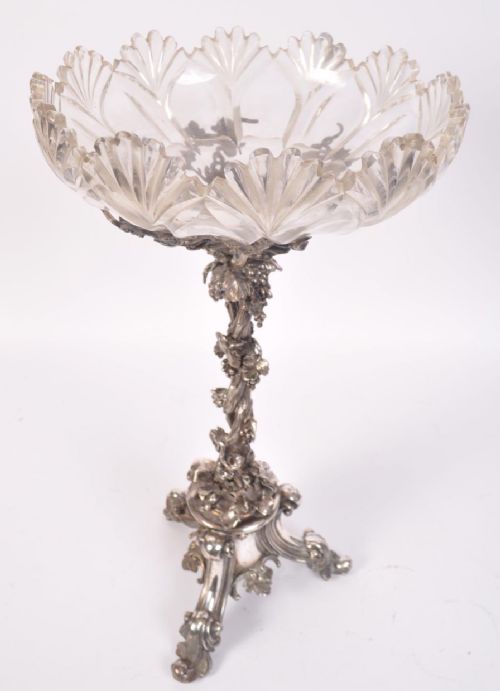 A Silver Plated Centre Piece by Ellington &Co.