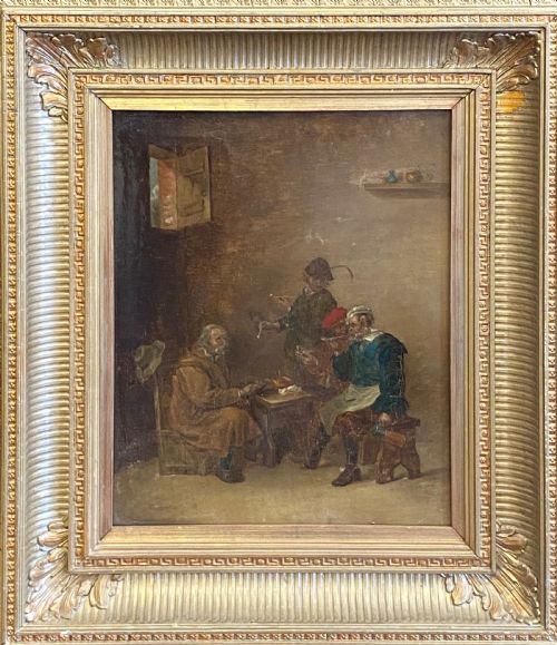 C17th Dutch School Painting on Board