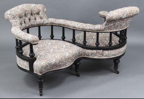 Victorian Conversation/ Love Seat