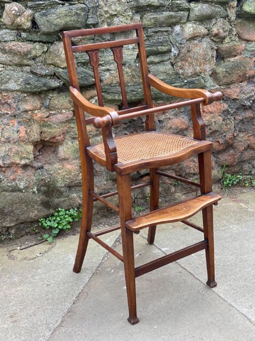 Edwardian Child’s High Chair