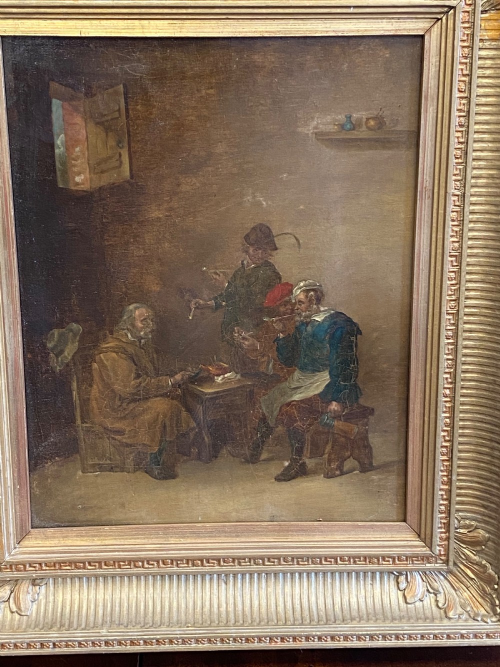 C17th Dutch school painting on board  View IV