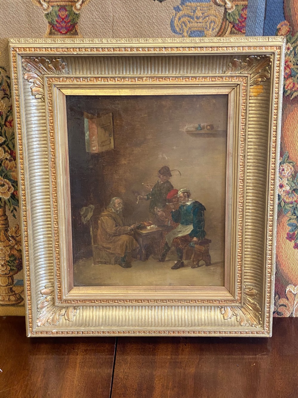 C17th Dutch school painting on board  View VII