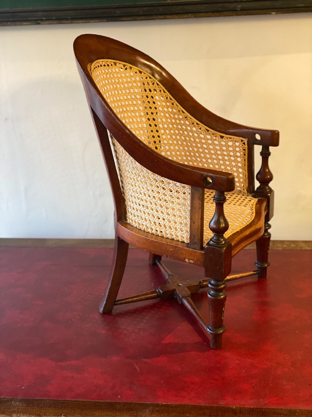 C19th bergere  childs chair  View II