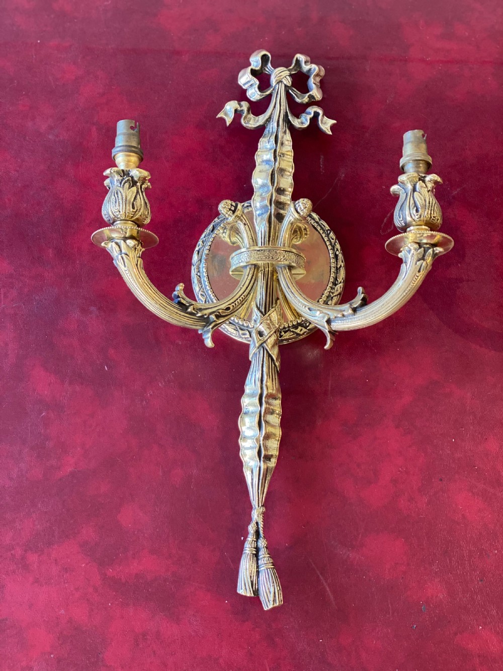edwardian pair of wall lights  View II