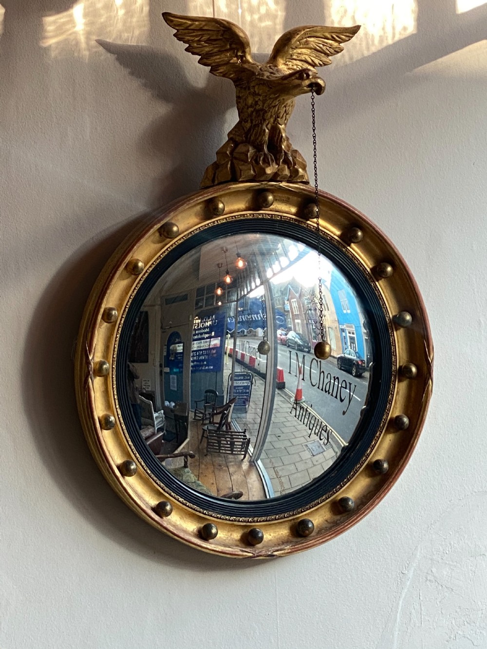 regency convex mirror 