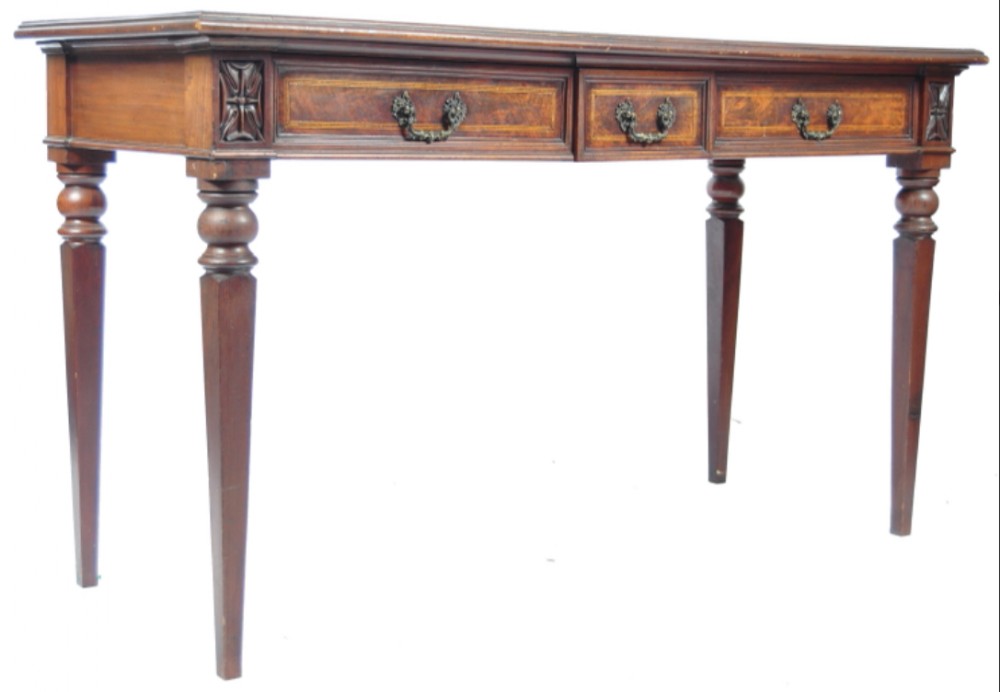 georgian mahogany and cross banded side server